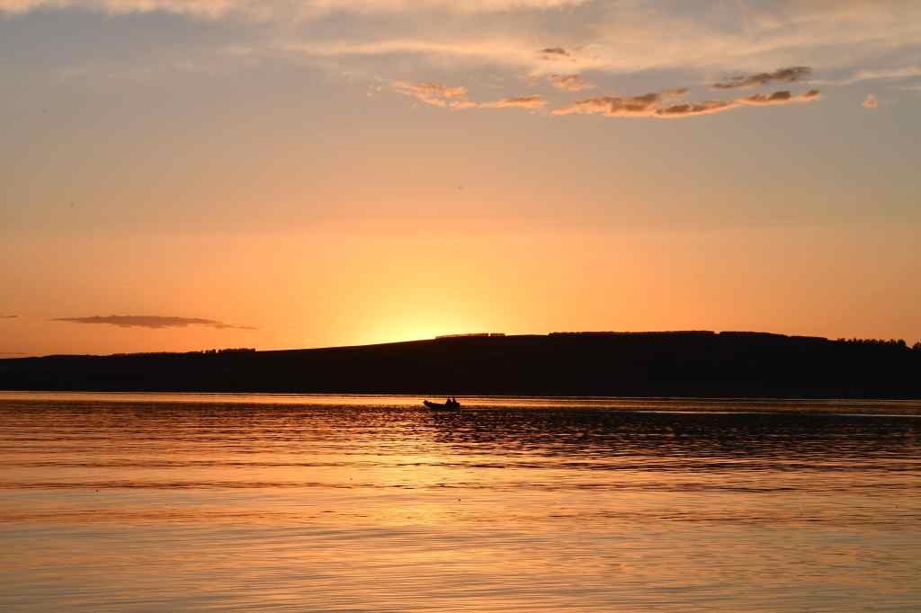 Sunset on the Columbia River
